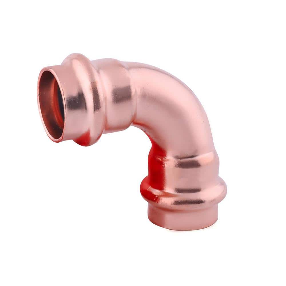 2 in. x 2 in. Copper Press 90° Elbow Press Fit x Press Fit - Hercitys