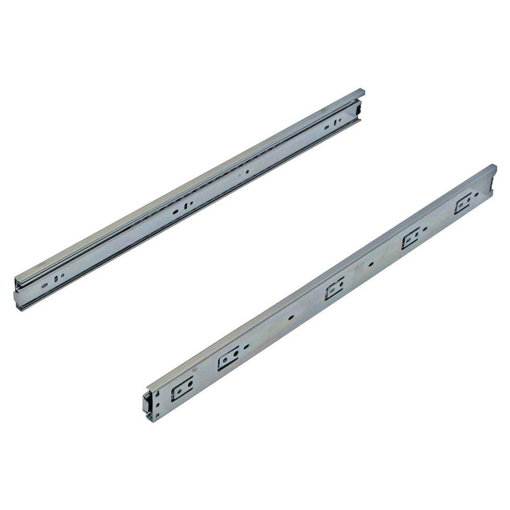 12 in. Full Extension Ball Bearing Side Mount Drawer Slide (15-Pair) - Hercitys