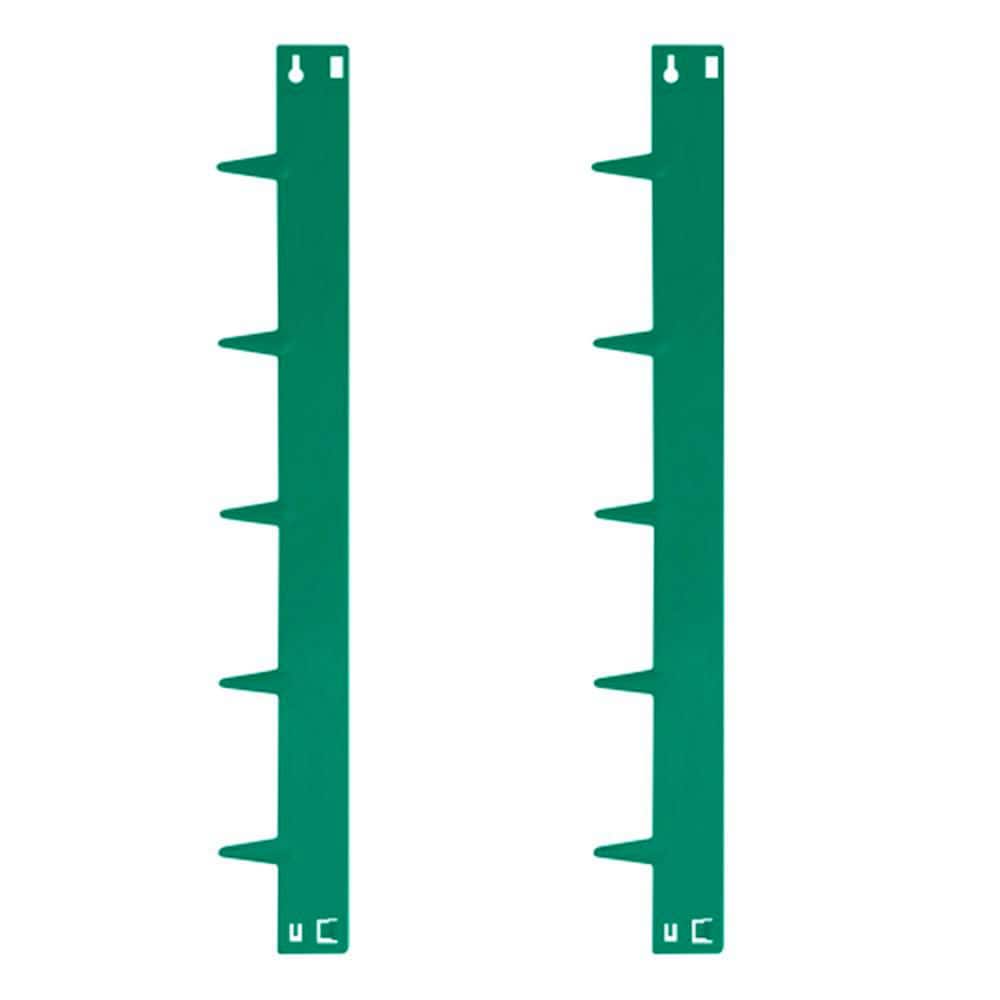 42 in. x 5 in. x 0.2 in. Green Steel Landscape Edging with Rust-Resistant and Waterproof Metal Border (2-Piece) - Hercitys