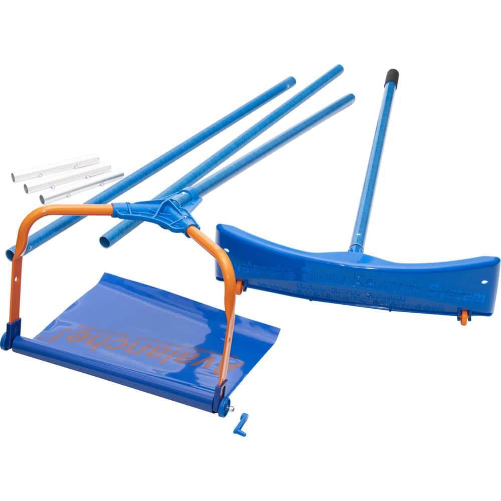 192 in. Handle 1000 Combo – 500 Roof Snow Removal System and SnowRake Deluxe - Hercitys