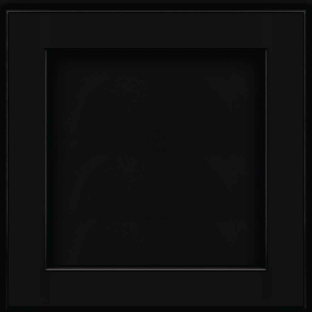 14-5/8 in. x 14-5/8 in. Cabinet Door Sample in Onyx - Hercitys