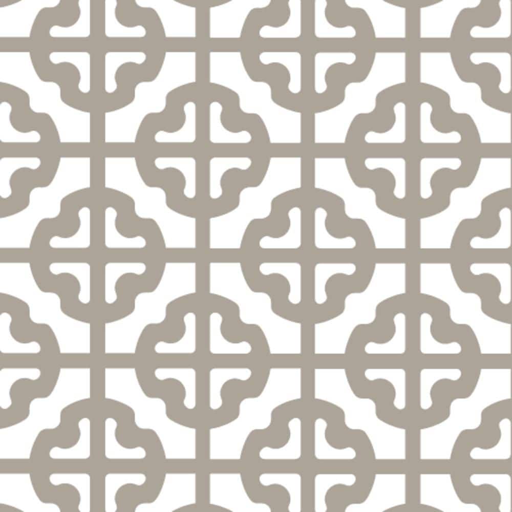 1 ft. x 2 ft. Satin Nickel Mosaic Aluminum Sheet - Hercitys