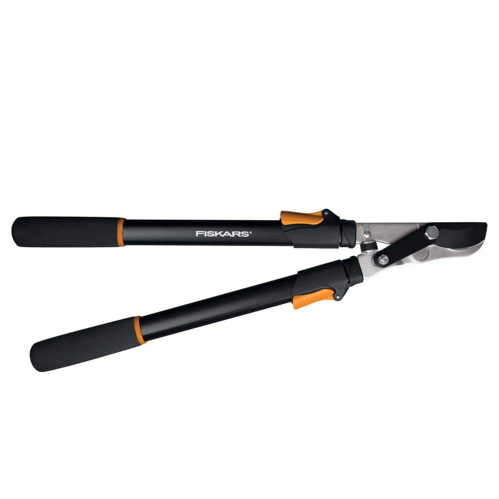 1-3/4 in. Cut Capacity Steel Blade, 25 in. – 37 in. Power-Lever Bypass Lopper with Extendable Handles - Hercitys
