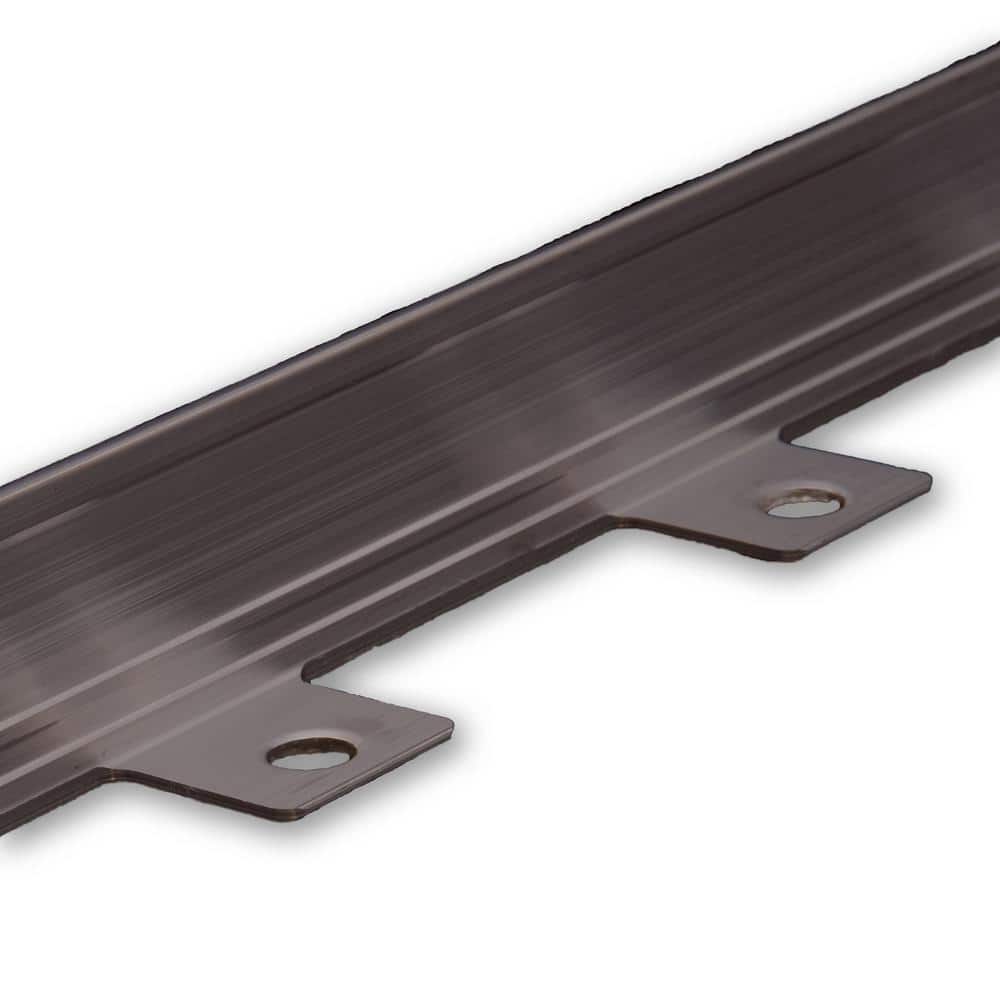 40 ft. L x 1.24 in. W x 1.74 in. H Aluminum Bronze No-Dig Landscape and Paver Edging - Hercitys