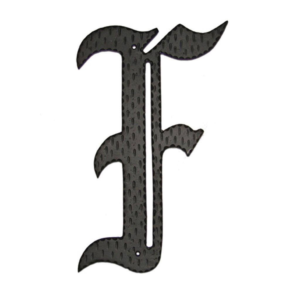 16 in. Home Accent Monogram F - Hercitys