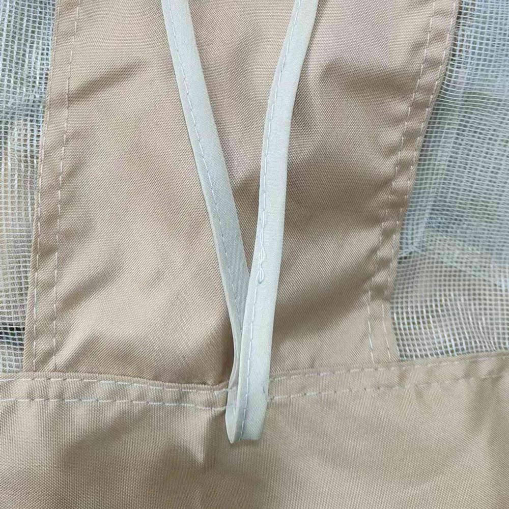 10 ft. x 10 ft. Gazebo Replacement Mesh Mosquito Netting Screen Walls, 4-Panel Sidewalls with Zippers - Hercitys