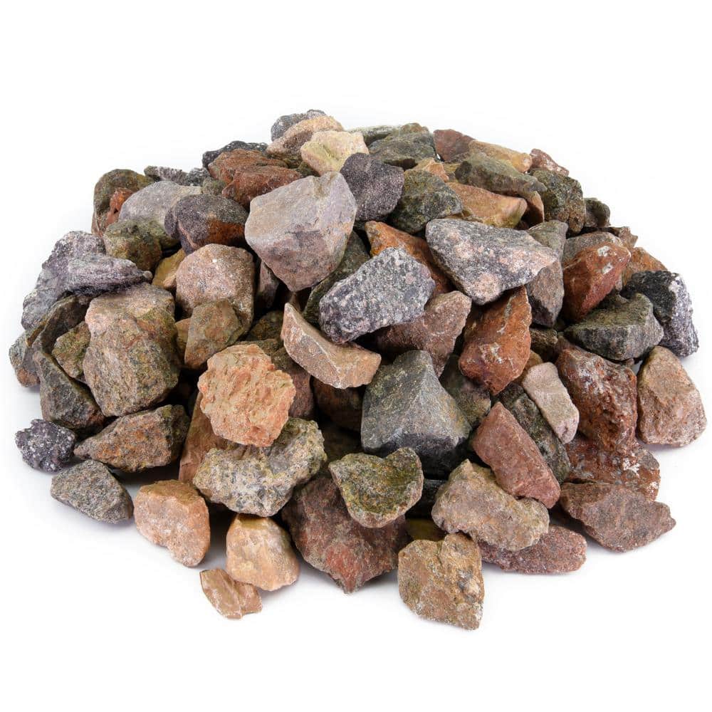 0.25 cu. ft. 3/4 in. Apache Brown Crushed Landscape Rock for Gardening, Landscaping, Driveways and Walkways - Hercitys