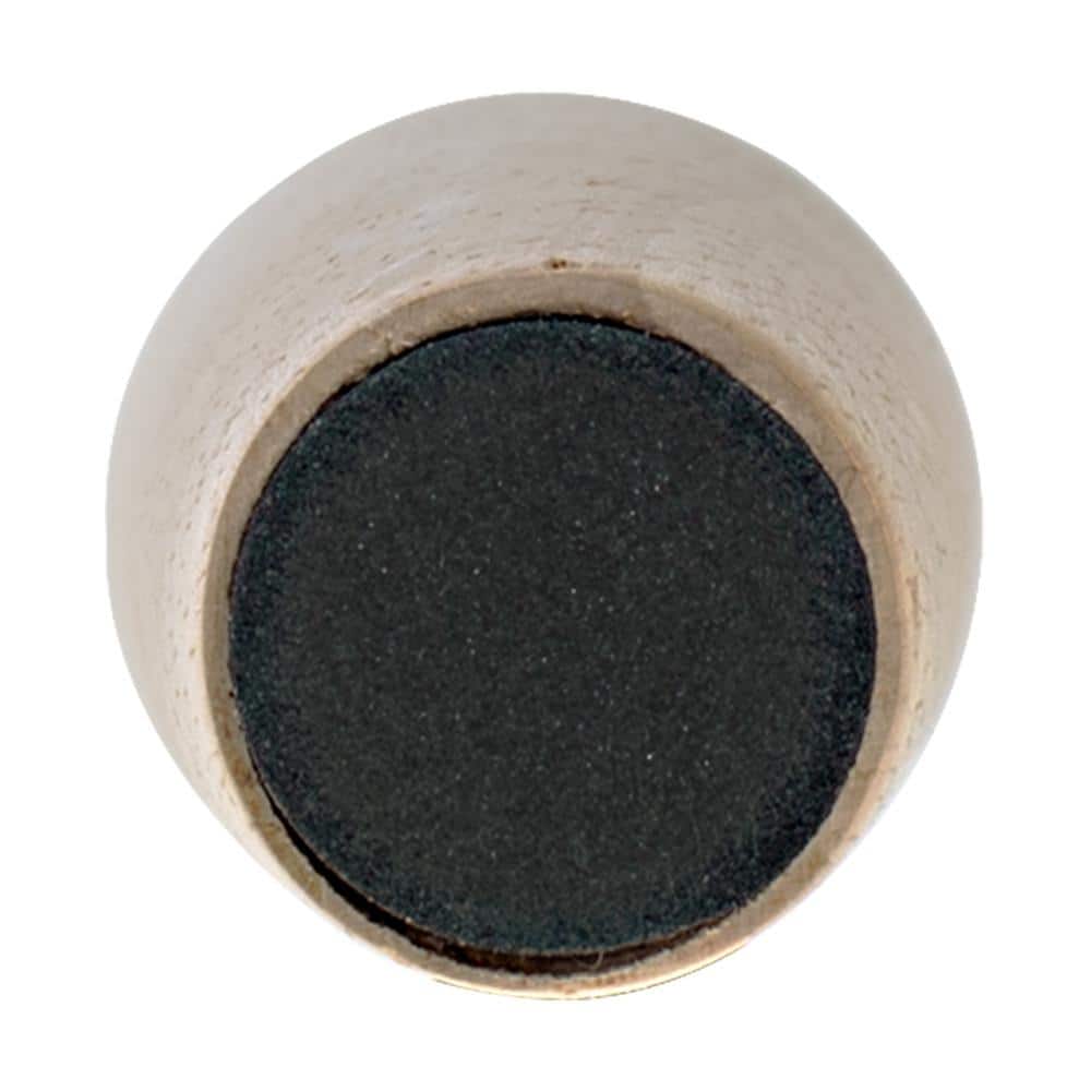 12 in. x 2-1/8 in. Mid-Century Unfinished Hardwood Round Taper Leg - Hercitys