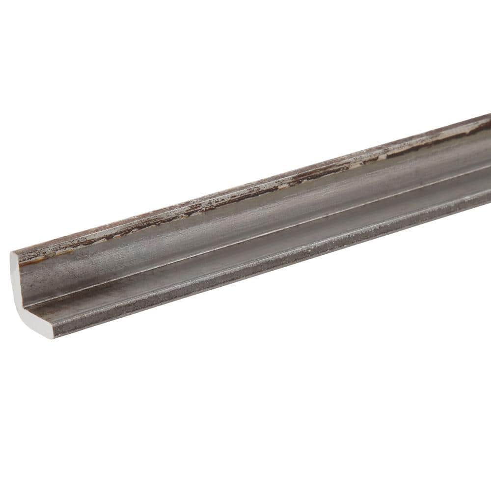 1/2 in. x 4 ft. – 1/8 in. Thick Plain Steel Angle - Hercitys
