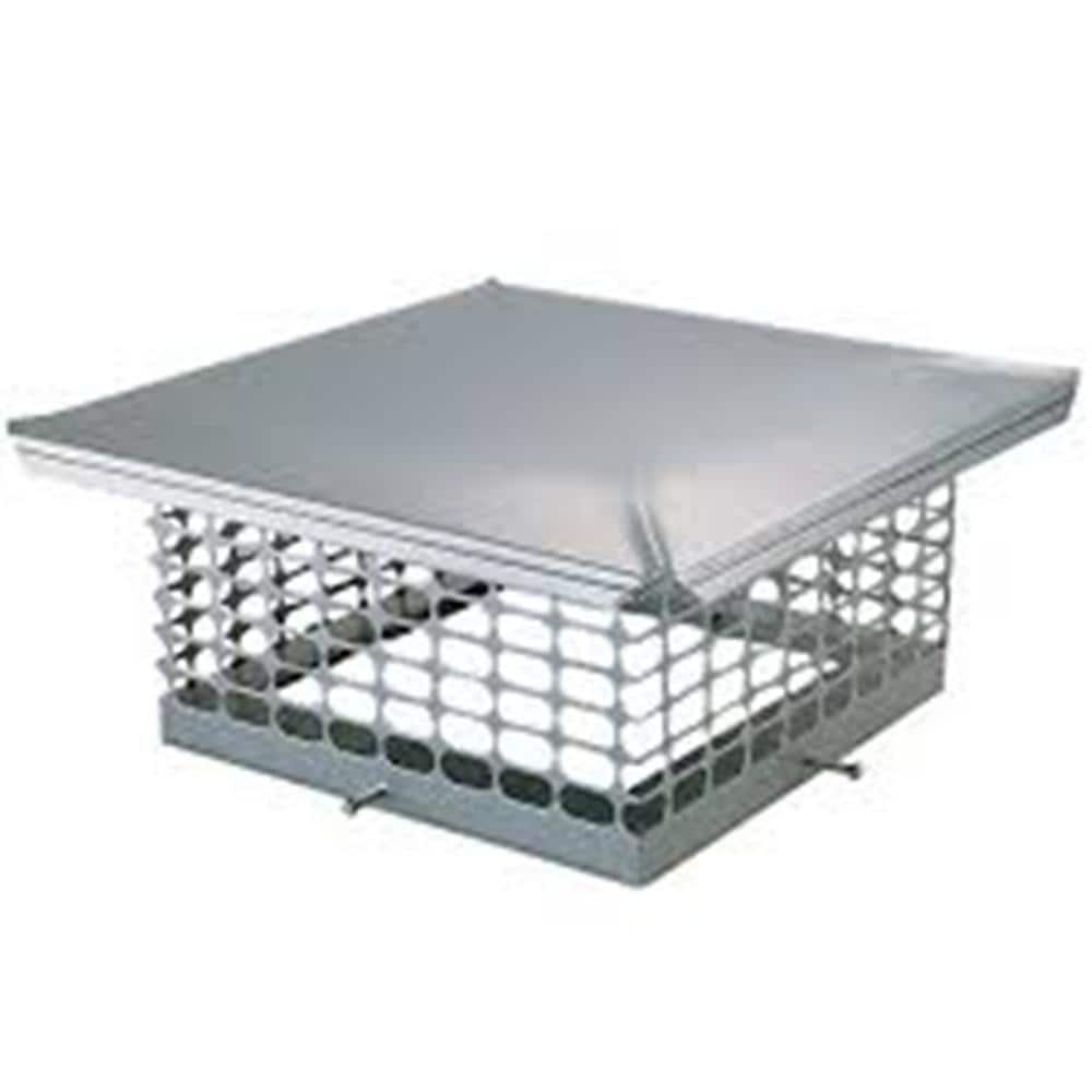 14 in. x 14 in. Forever Damper Chimney Cap - Hercitys