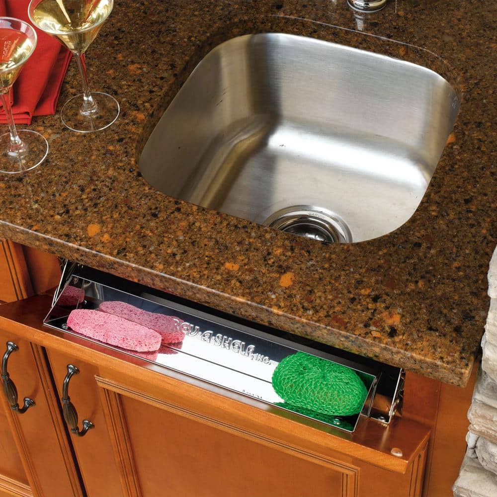 13″ Tip Out Tray w/Soft Close for Sink Base Cabinet - Hercitys