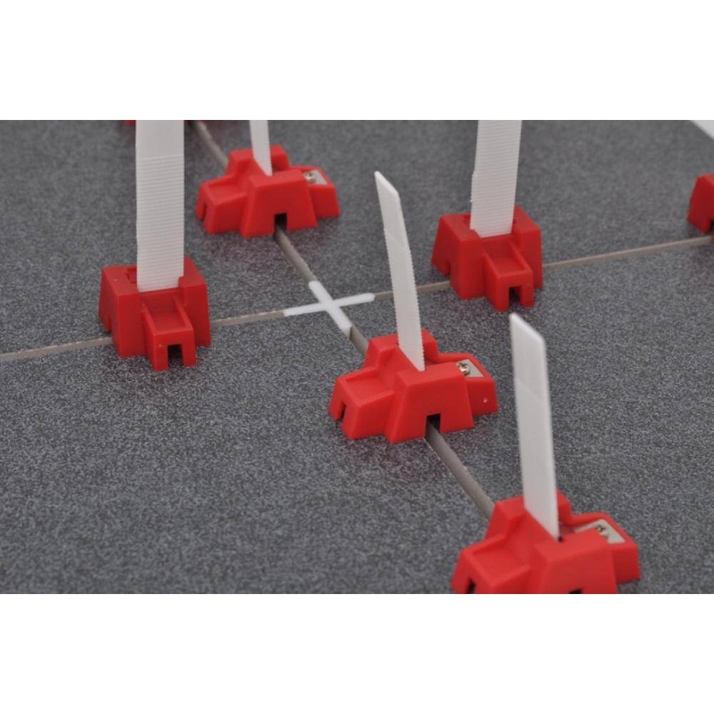 3/32 in. Grout Joint Wall and Floor Tile Lippage Leveler and Spacer (100-Pieces) Bag - Hercitys