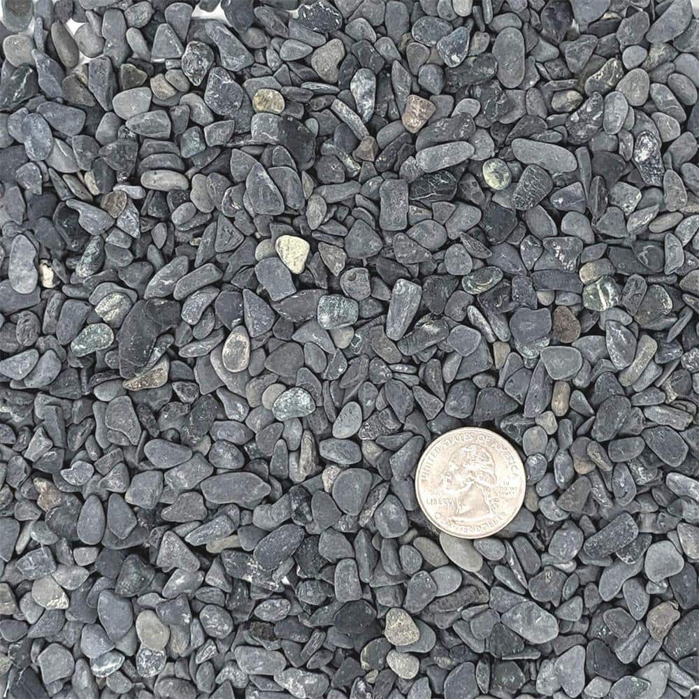 0.125 cu. ft. Gray Small Gravel 10 lbs. 1/5 in. Size Landscape Rocks - Hercitys