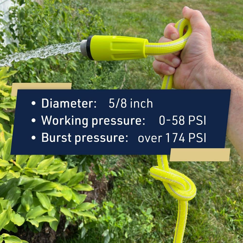 0.375 in x 100 ft. Garden Hose - Hercitys