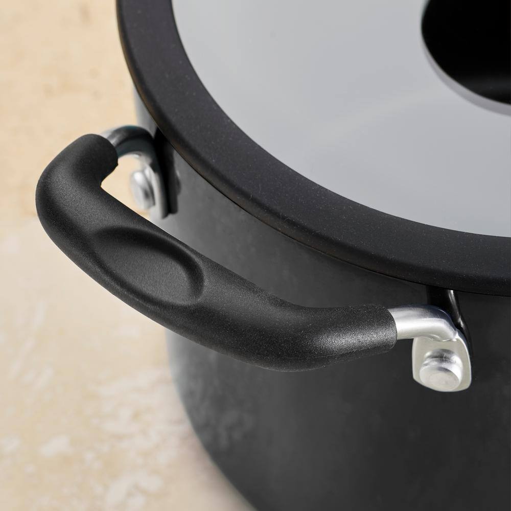 11-Piece Nesting Aluminum Nonstick Cookware Set in Gray - Hercitys