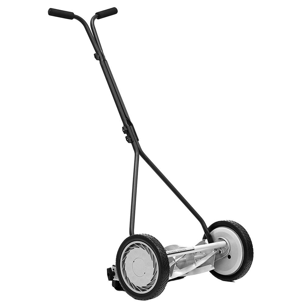 16 in. 5-Blade Manual Walk Behind Reel Lawn Mower - Hercitys