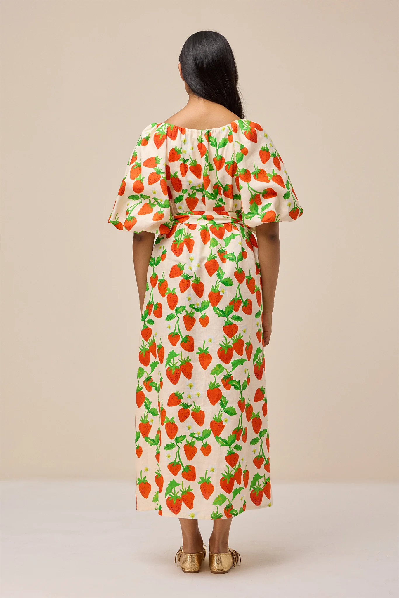 PETRINA DRESS - STRAWBERRY - Hercitys