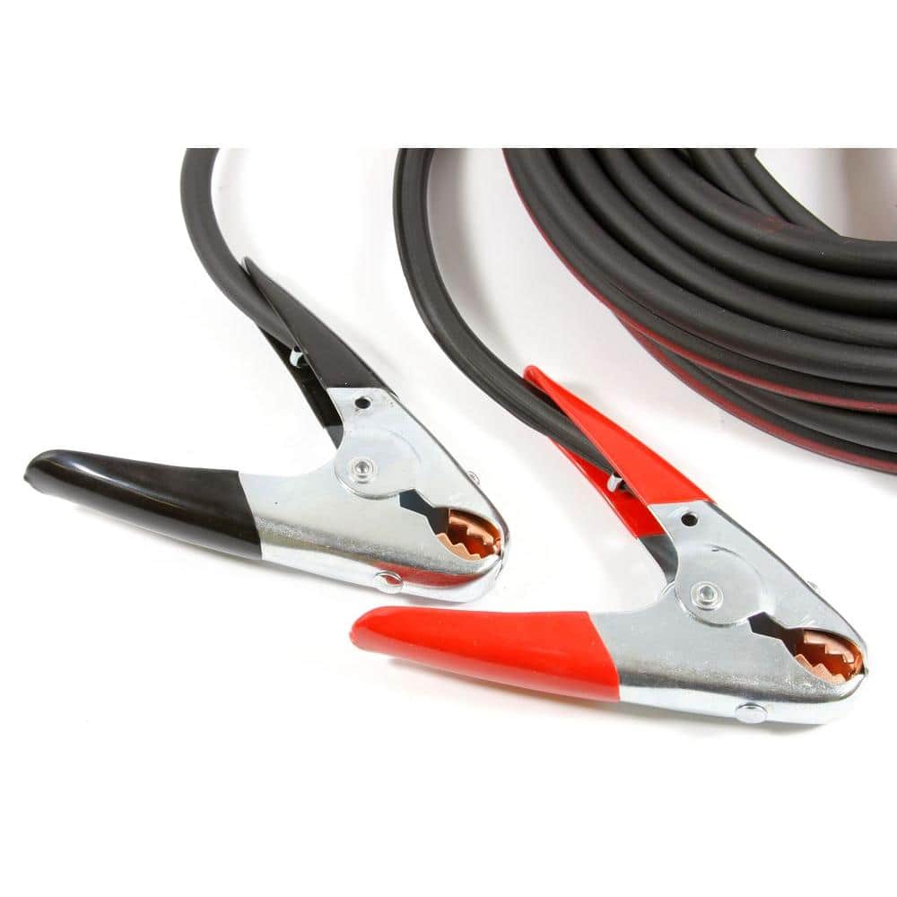 12 ft. 4-Gauge Twin Cable Heavy Duty Battery Jumper Cables - Hercitys