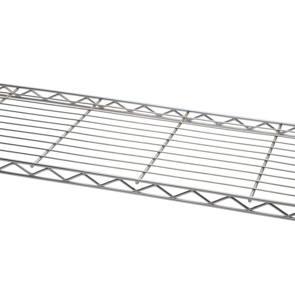 36 in. W x 14 in. D Individual Chrome Color NSF Wire Shelf - Hercitys