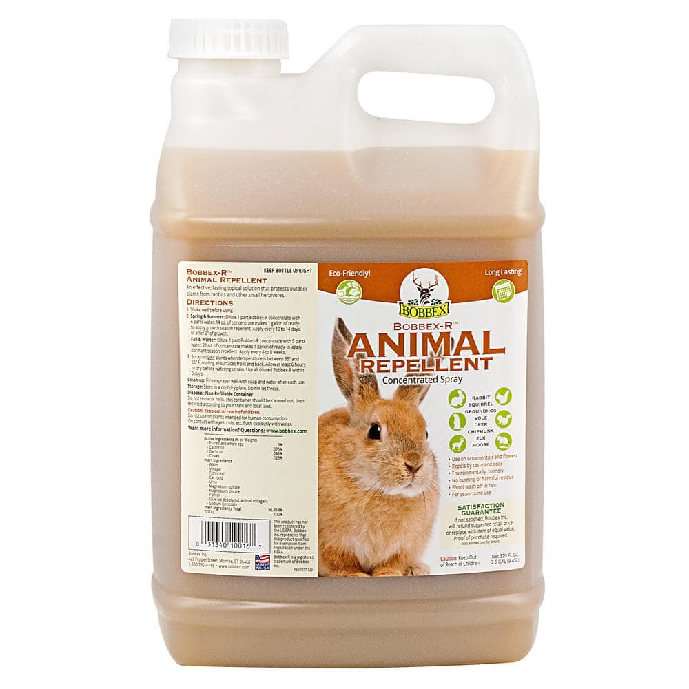 2.5 Gal. Bobbex-R Animal Repellent Concentrated Spray - Hercitys