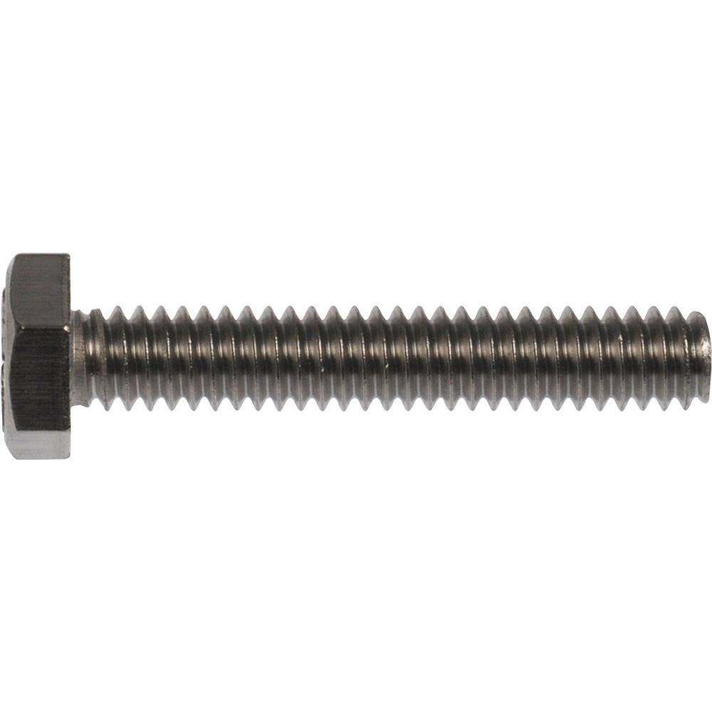 3/8 in. x 5 in. External Hex Full Thread Hex-Head Bolts (4-Pack) - Hercitys