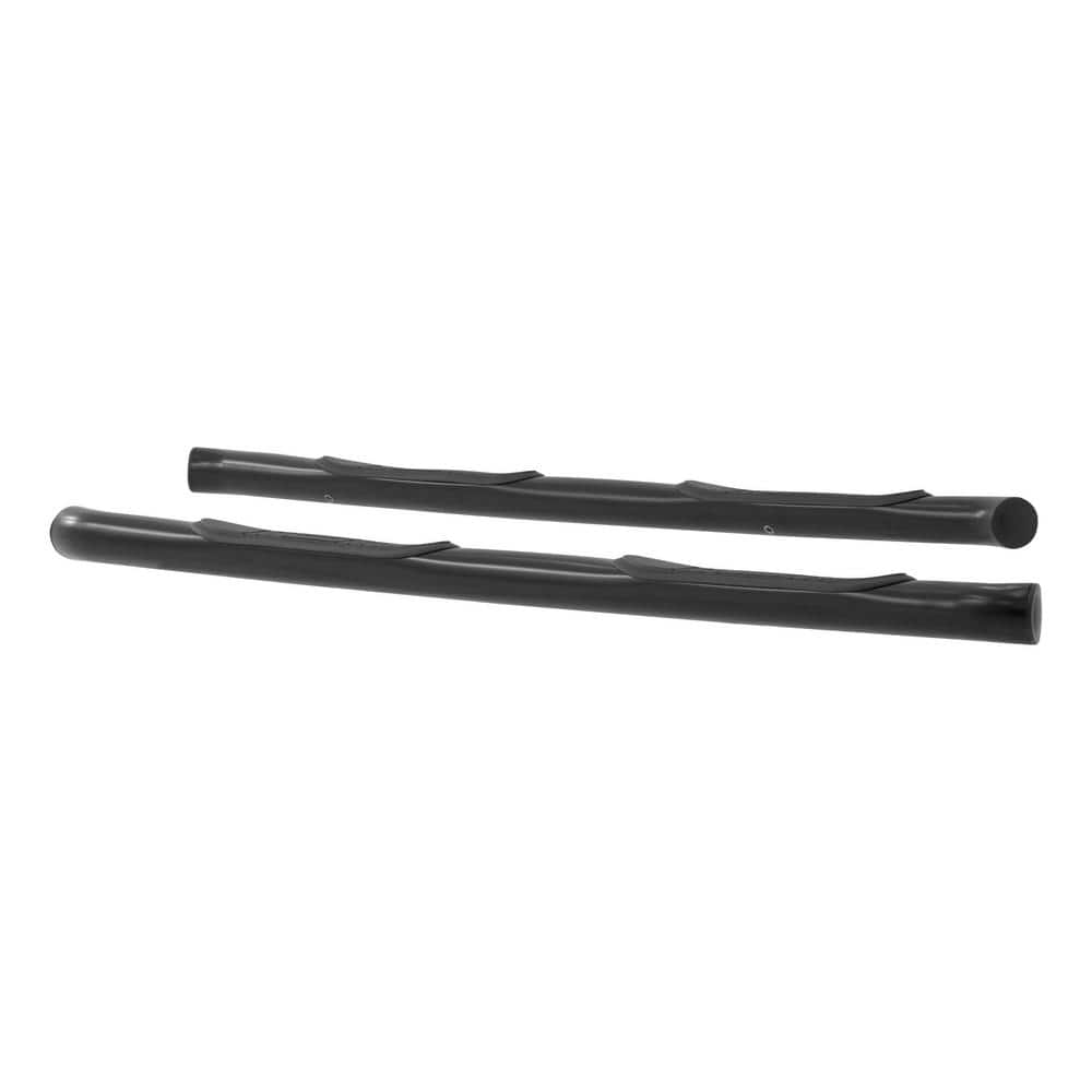 3-Inch Round Black Steel Nerf Bars, No-Drill, Select Honda Pilot - Hercitys