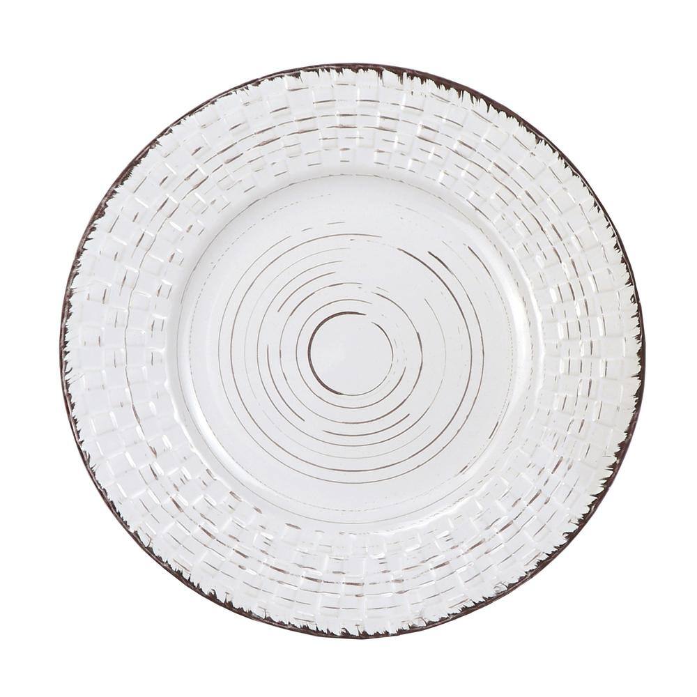 16-Piece Casual White Stoneware Dinnerware Set (Service for 4) - Hercitys