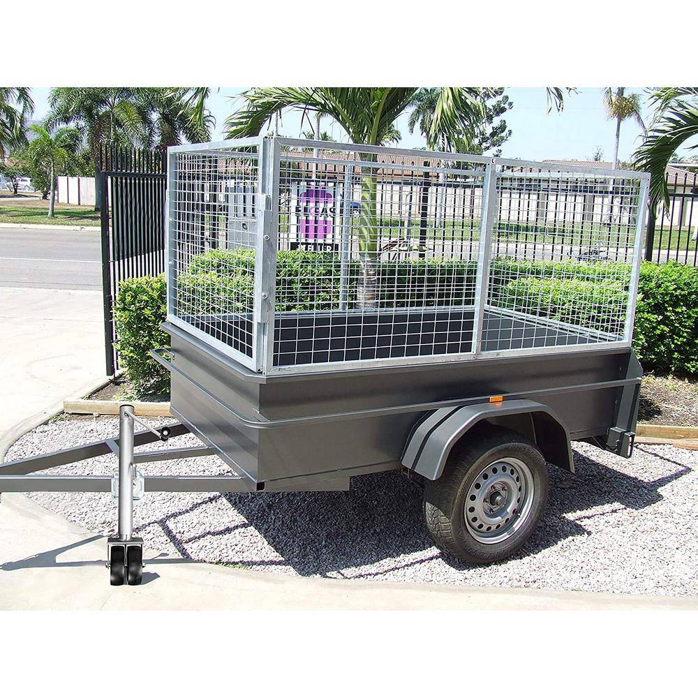 1,500 lbs. Side-Wind Bolt-On Trailer Jack with Dual Wheel - Hercitys