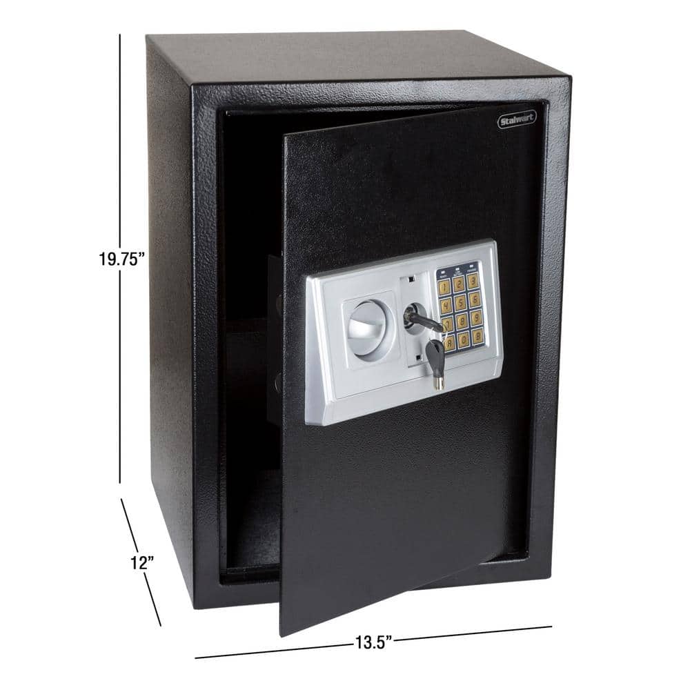 1.85 cu. ft. Electronic Extra Large Safe, Black - Hercitys