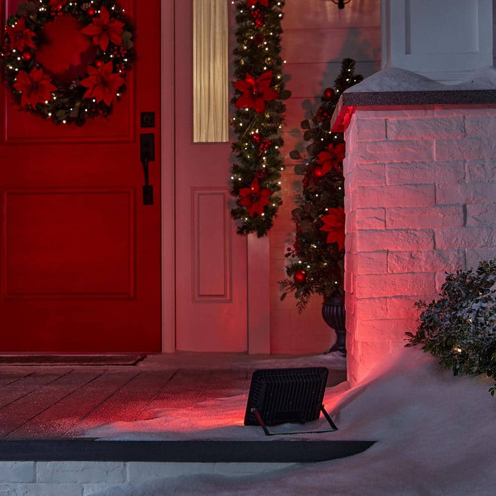 50-Watt Multi-Colored LED Floodlight - Hercitys