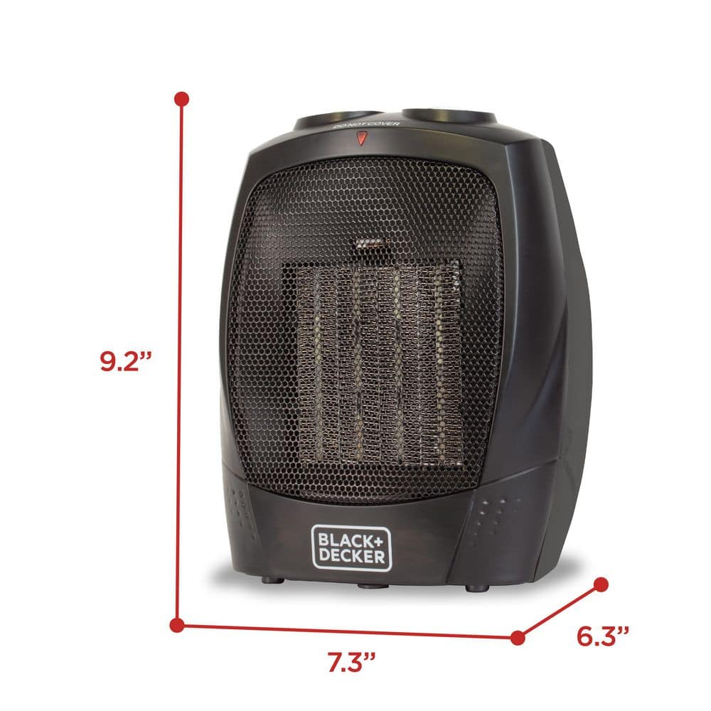 1,500-Watt Electric Personal Ceramic Space Heater - Hercitys