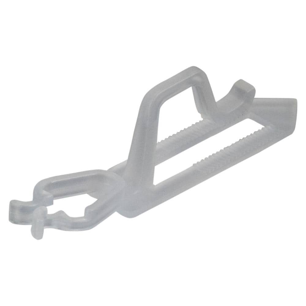 25 CT Clear Clay Tile Roof Christmas Light Clips - Hercitys