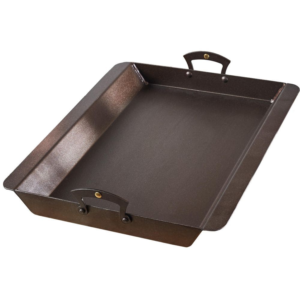 3.5 qt. Iron Roasting Pan with Handles - Hercitys