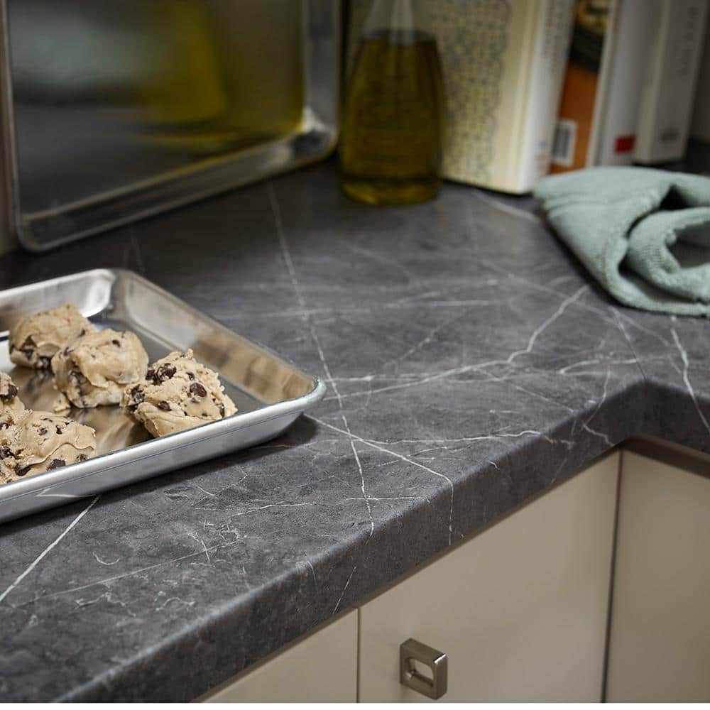 4 ft. x 8 ft. Laminate Sheet in 180fx Ferro Grafite with SatinTouch Finish - Hercitys