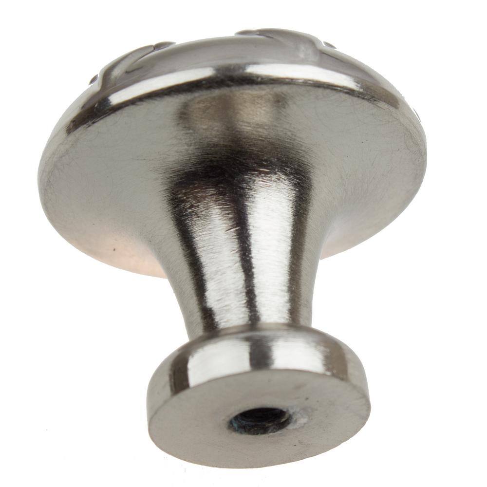 1-1/8 in. Dia Round Snowflake Cabinet Knobs (10-Pack) - Hercitys