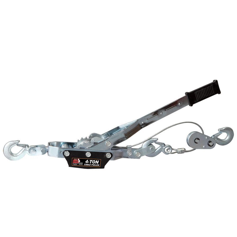 4 Ton Come Along Cable Puller with 3 Hooks - Hercitys