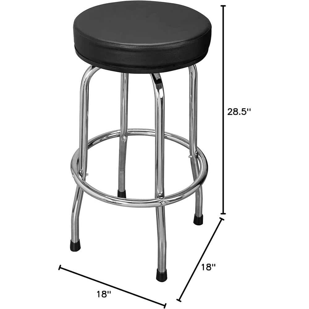 250 lbs. 28.7 in. H Rotatable Mechanic Shop Stool - Hercitys