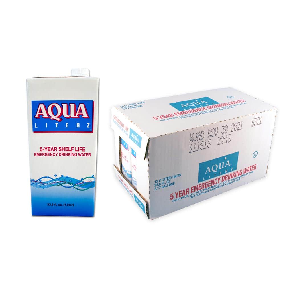 1L. Aqua Liters (12-Pack) - Hercitys
