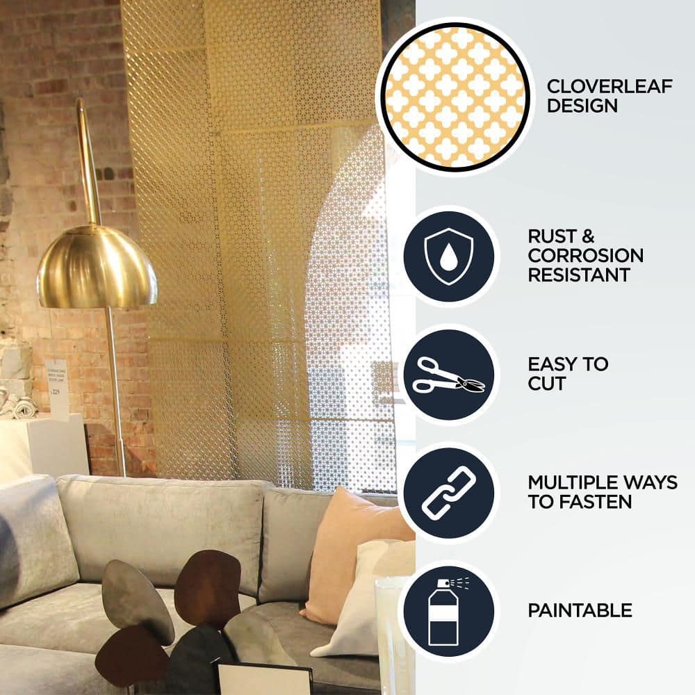 1 ft. x 2 ft. Cloverleaf Mill Aluminum Sheet - Hercitys