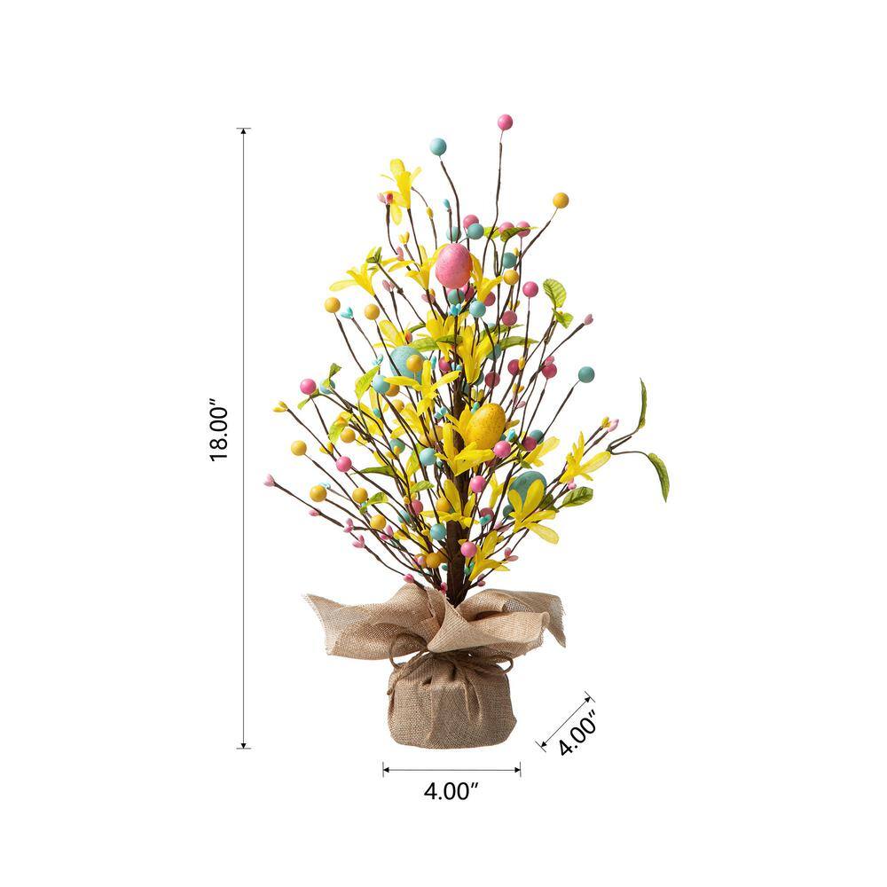 18 in. H Easter Egg Table Tree Decor - Hercitys