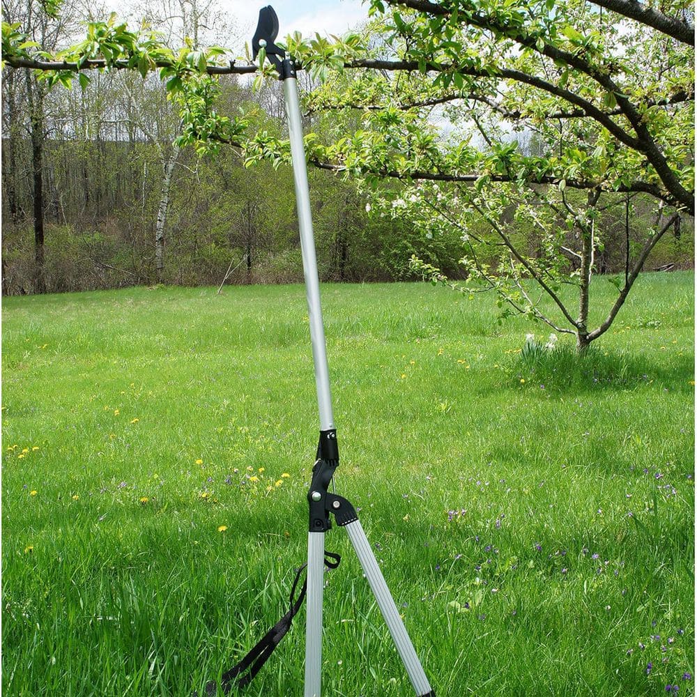 59 in. Long Reach Pruner with Rotating Head and Sharp Bypass Loppers-Tree Trimmer Pruning Shears - Hercitys