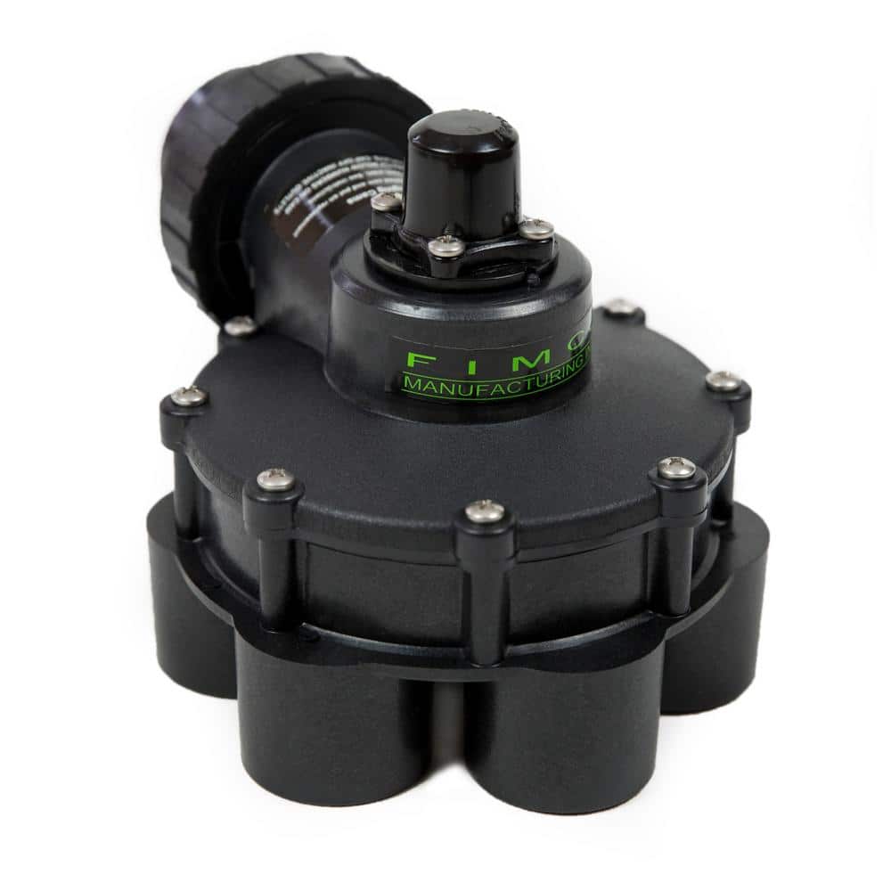 1-1/4 in. Standard 6 Outlet Indexing Valve with 5 and 6 Zone Cams - Hercitys