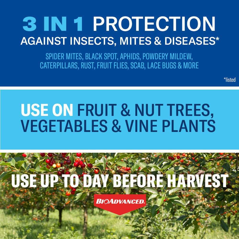 32 oz. Ready To Use Fruit, Citrus and Nut Insect Killer Control - Hercitys