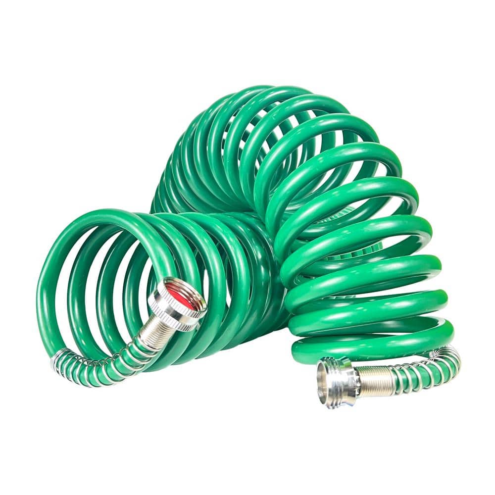 3/8 in. x 50 ft. Heavy-Duty Recoil Water Hose - Hercitys