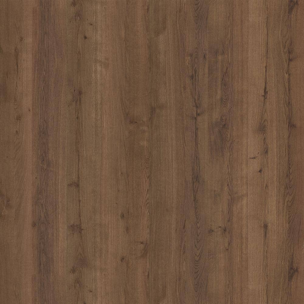 4 ft. x 8 ft. Laminate Sheet in Planked Coffee Oak with Matte Finish - Hercitys