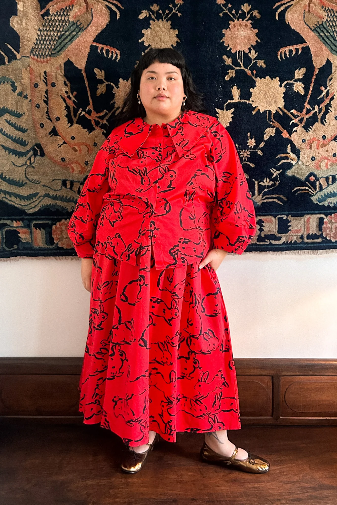 LULLABY BLOUSE - BUNNY - Hercitys