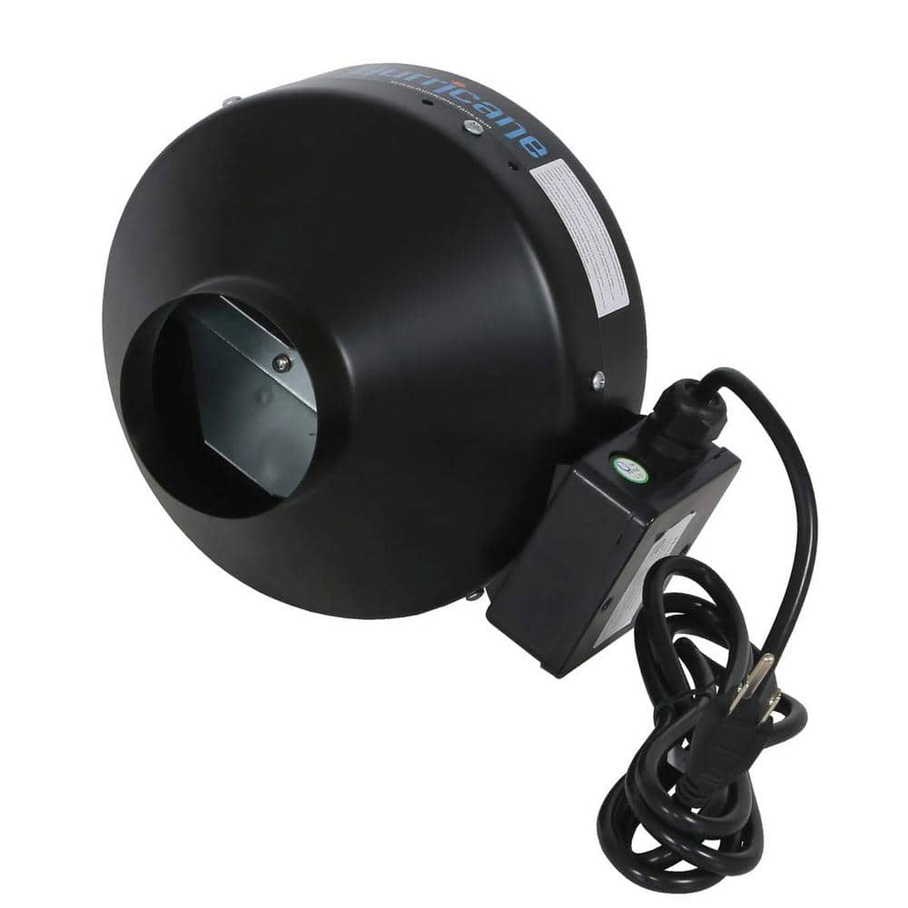 4 in. Commercial Grade Inline Wall Mount Fan for HVAC and Ventilation Uses - Hercitys