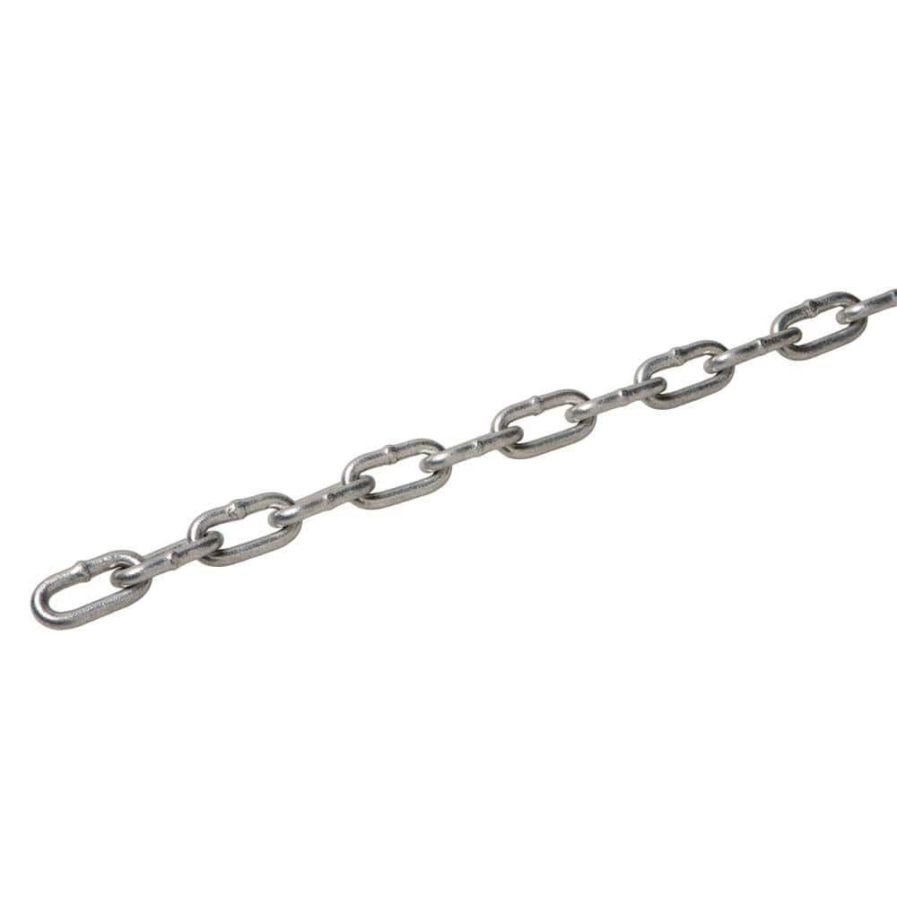 1/4 in. x 70 ft. Grade 30 Zinc Plated Steel Proof Coil Chain - Hercitys