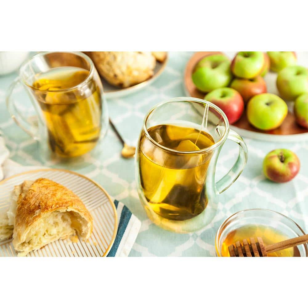 10 oz. Caleo Double Wall Glass Insulated Coffee Mug (Set of 4) - Hercitys