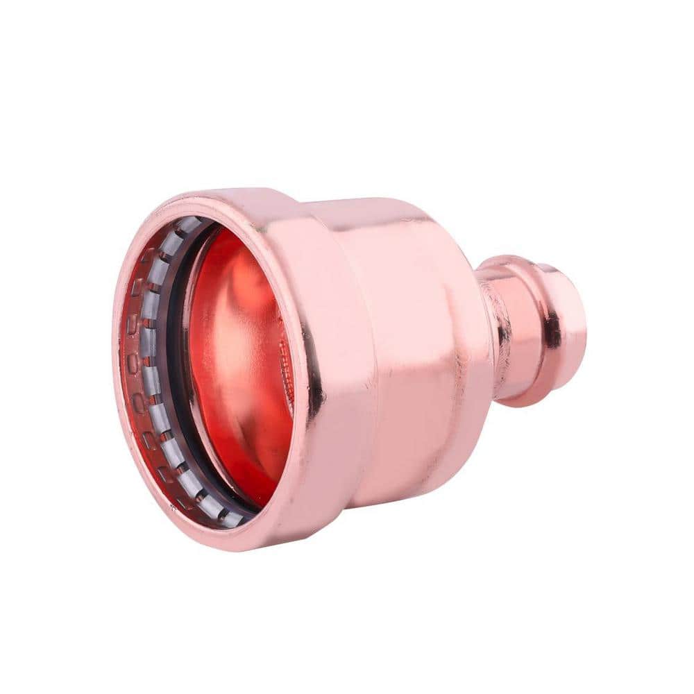 3 in. x 2 in. Copper Press XL Coupling Reducer Press Fit x Press Fit - Hercitys